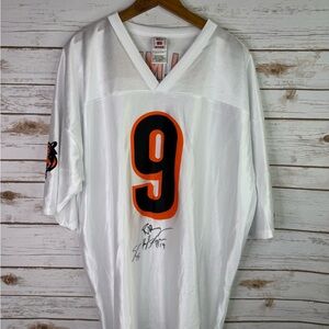 Vintage Cincinnati Bengals Carson Palmer Autographed Jerseys Men’s Size 2XL